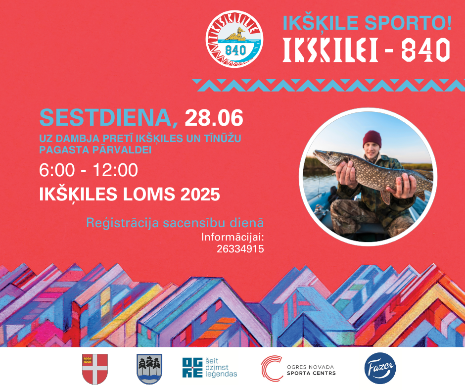 Ikšķiles pilsētas svētki - Ikšķiles loms 2025